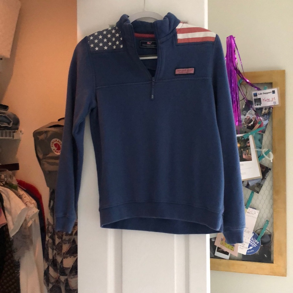 vineyard vines patriotic shep shirt